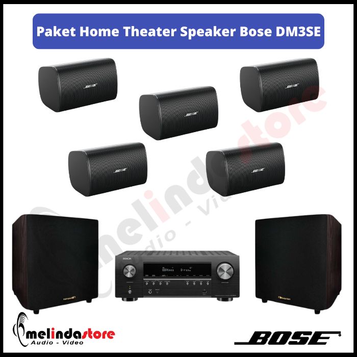 Paket Home Theater Speaker Bose DM3SE | Home Theater 5.2